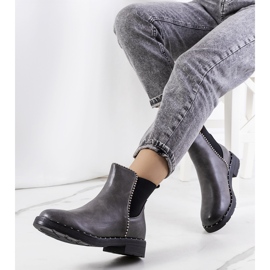 Bottines Chelsea grises de Luton 1 Bottines Chelsea grises de Luton 1