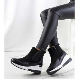 BM Bottes compensées isolées Arkala noires le noir 1