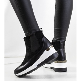 BM Bottes compensées isolées Arkala noires le noir 2