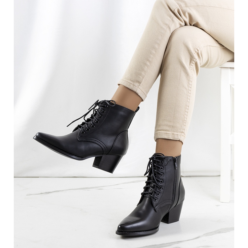 Bottines Seameet noires le noir 1