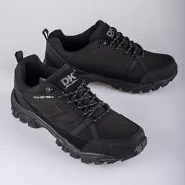 Chaussures de trekking homme DK aqua Softshell noires 1
