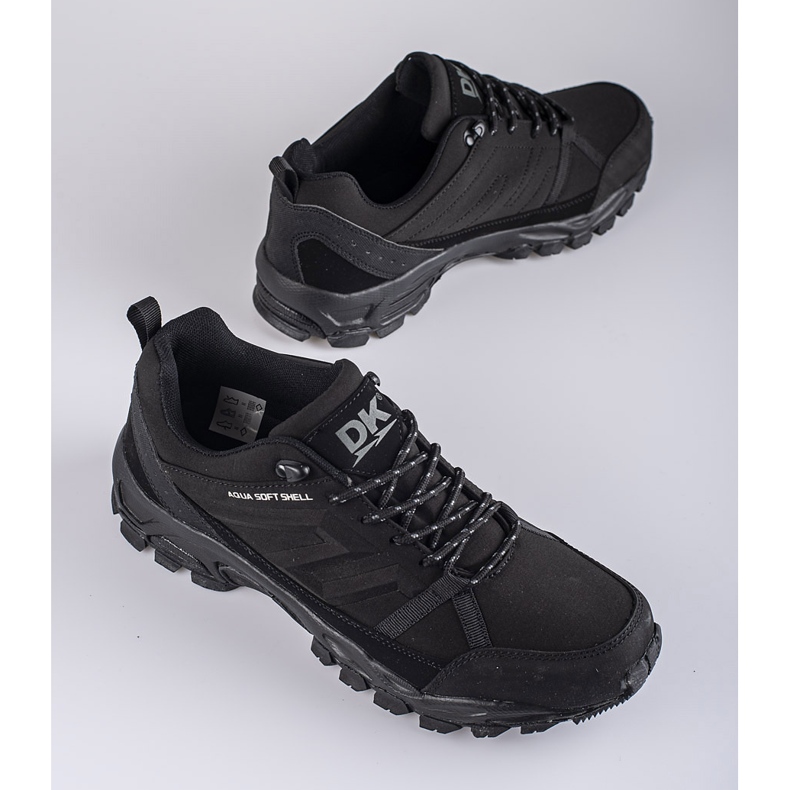 Chaussures de trekking homme DK aqua Softshell noires 2