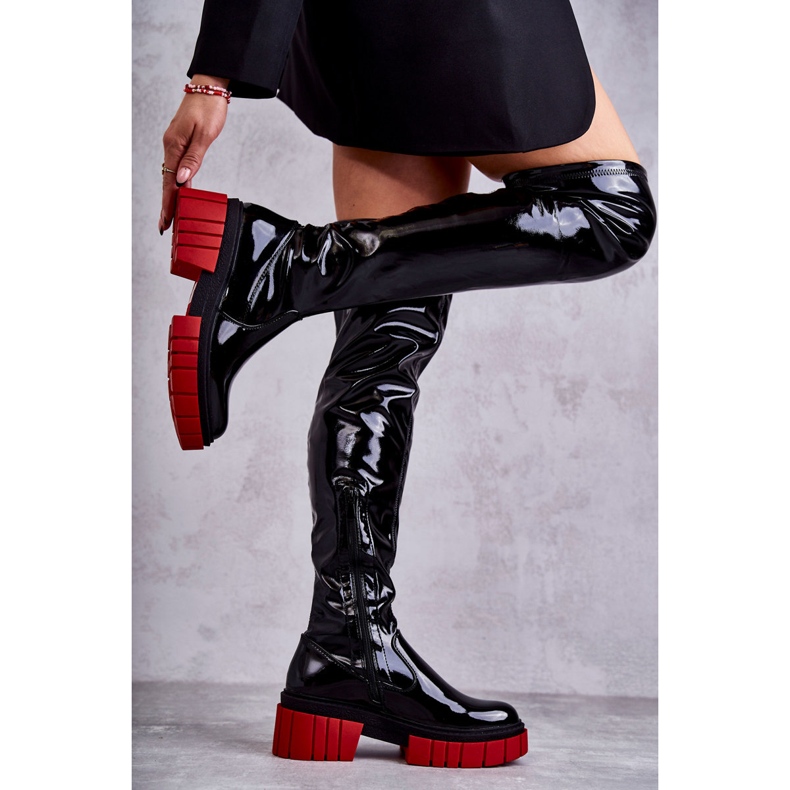Bottes Vernies Femme Noir Callen 2