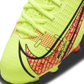 Chaussures de football Nike Mercurial 14 Vapor Academy FG / MG Jr CV0811-760 jaunes 6