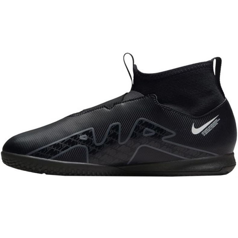 Nike Zoom Mercurial Superfly 9 Academy Ic Jr DJ5615 001 chaussures de football noir noir 1