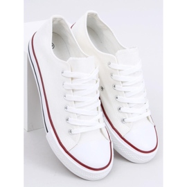 Baskets classiques femme Basic White blanche 5