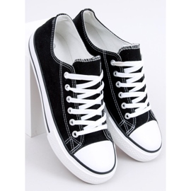 Baskets classiques femme Basic Black le noir 5