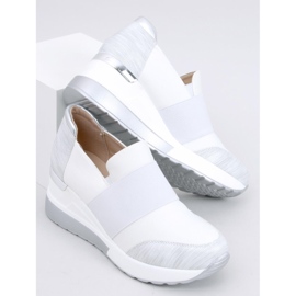 PA1 Chaussures compensées Zelda Blanc blanche 5