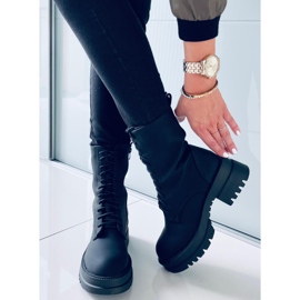 Bottines à lacets Jasper Noir le noir 3