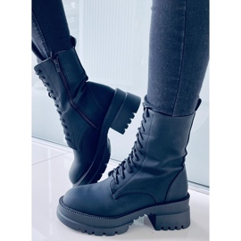 Bottines à lacets Jasper Noir le noir 4