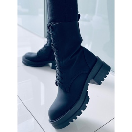 Bottines à lacets Jasper Noir 1