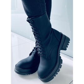 Bottines à lacets Jasper Noir 2