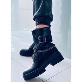 Bottes militaires Maude Noir le noir 1