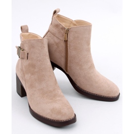 Bottes classiques à talons hauts Marsha Kaki beige 5