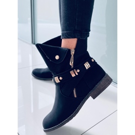 Bottes femme Yidu Noir 2