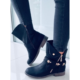 Bottes femme Yidu Noir 1