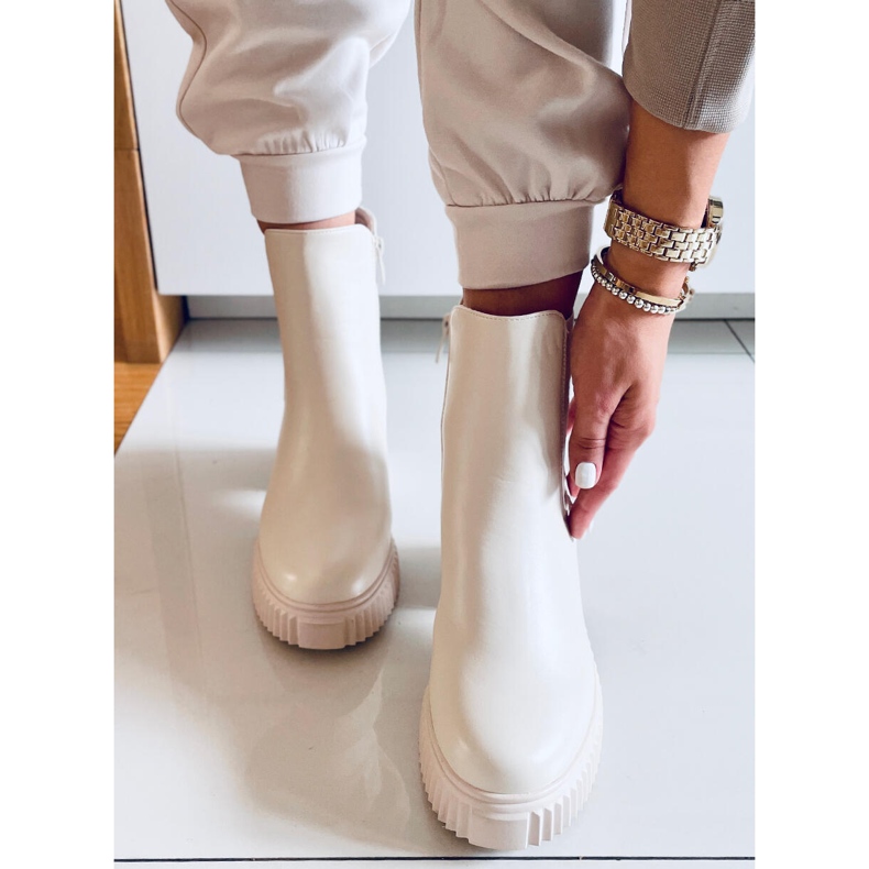 Bottines Chelsea Janet Beige 1 Bottines Chelsea Janet Beige 1