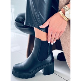 Janet Bottes à talons hauts noires le noir 2