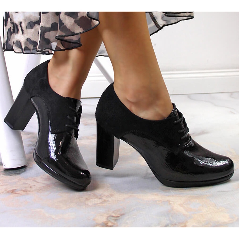 Chaussures de jazz pour femmes sur un poteau Jezzi noir le noir 1 Chaussures de jazz pour femmes sur un poteau Jezzi noir le noir 1