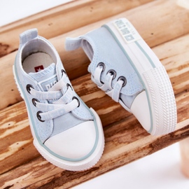 Baskets matérielles pour enfants Big Star KK374053 Bleu 1