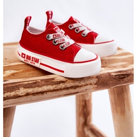 Baskets matérielles pour enfants Big Star KK374051 Rouge 1