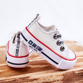 Baskets matérielles pour enfants Big Star KK374048 Blanc 2