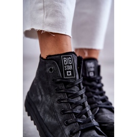 Baskets Femme Big Star High Warmed Noir GG274069 2
