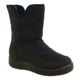 Evento Bottes de neige pour femmes bleu marine résistant à l'eau noir 2