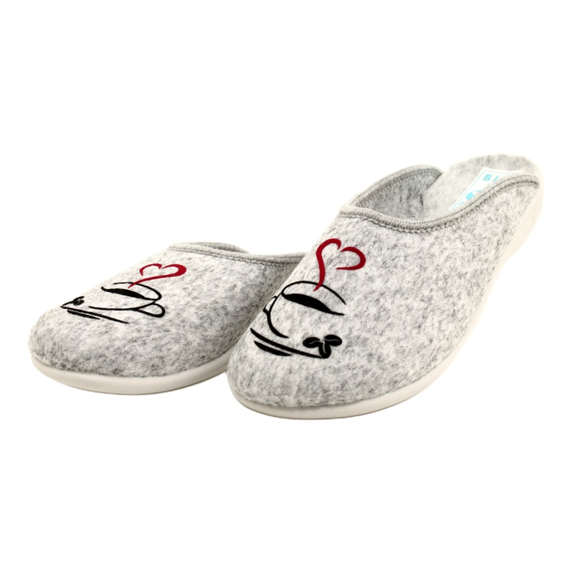 Chaussons en Feutre Adanex 27877 Sara Kawa gris 4