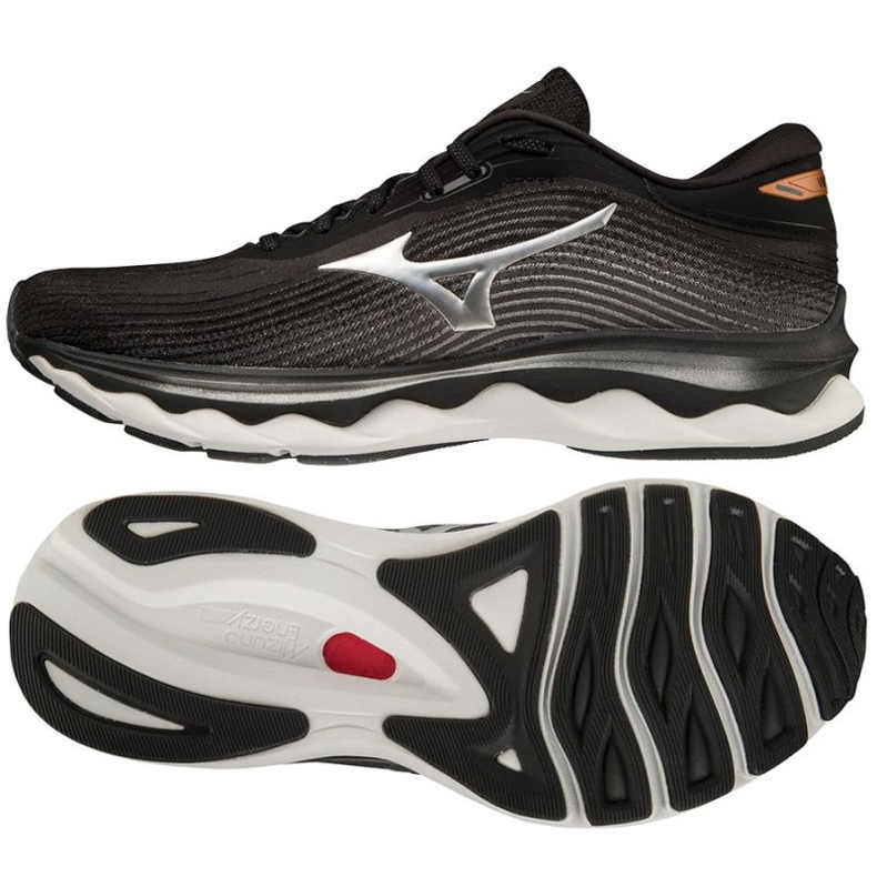 Chaussures de course Mizuno Wave Sky 5 J1GC210268 noir 1