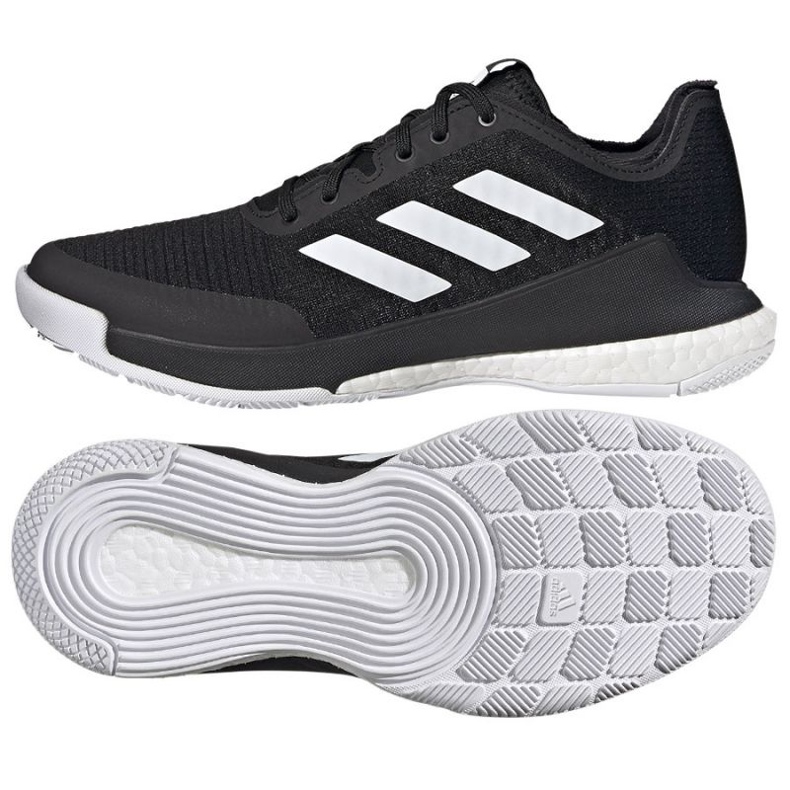 Adidas CrazyFlight M FY1638 chaussures de volley-ball noir noir 1