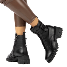 Filippo DBT4073 Bottes isolées de fourrure pour femmes isolées pour femmes noir 4