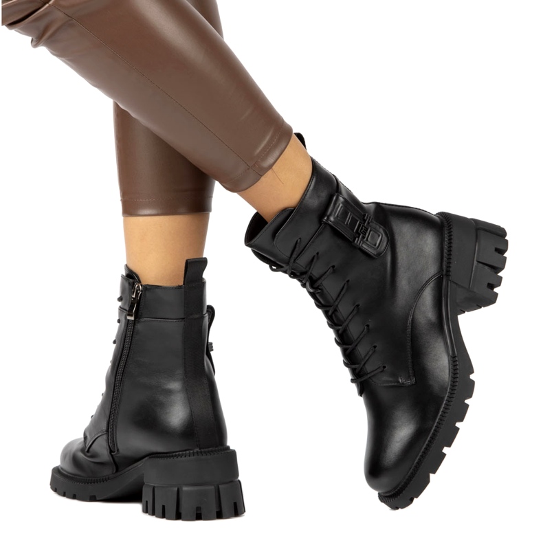 Filippo DBT4073 Bottes isolées de fourrure pour femmes isolées pour femmes noir 4