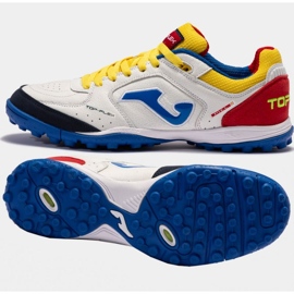 Joma Top Flex 2216 Dans chaussures de football TOPW2216TF blanche blanche 1