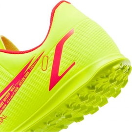 Nike Mercurial Vapor 14 Club Tf Jr CV0945 760 chaussures de football jaune jaunes 5