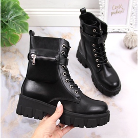 Bottes isolées noires pour femmes Vinceza 2
