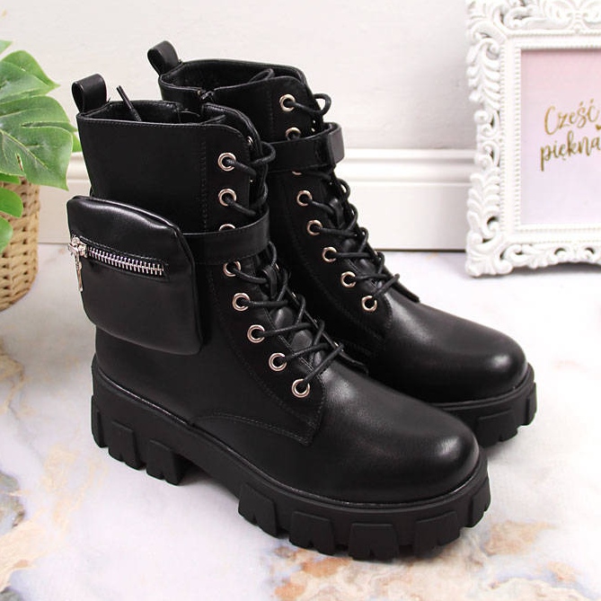 Bottes isolées noires pour femmes Vinceza 1