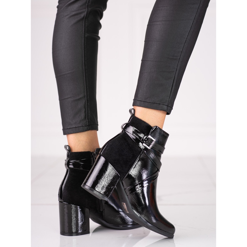 Bottes pour femmes sur le poste Shelovet noir 1