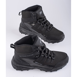 Chaussures de trekking pour hommes High DK Outdoor le noir 1