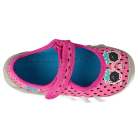 Befado chaussons enfants speedy 109N250 rose 2