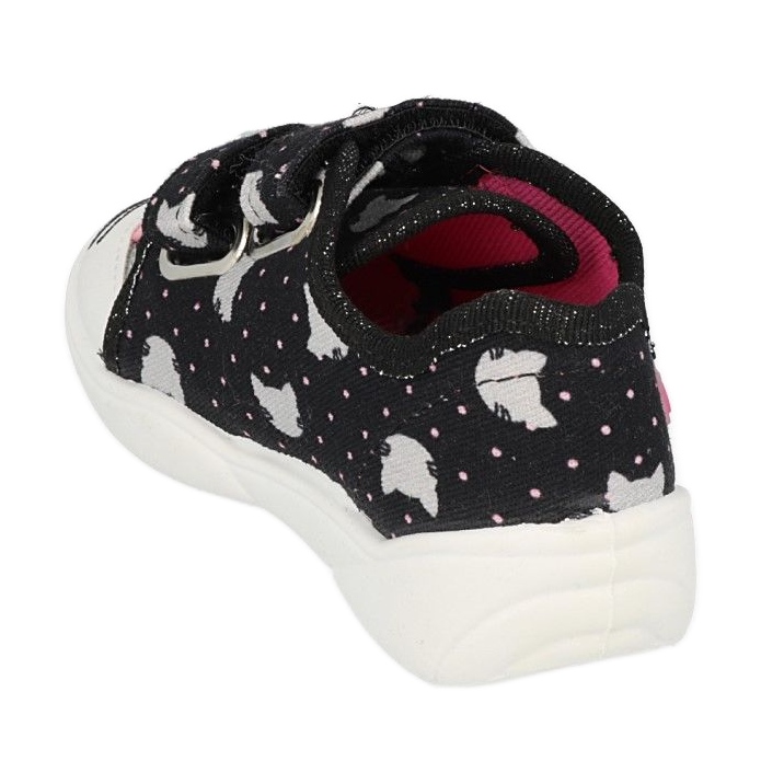 Befado chaussures pour enfants 907P151 noir rose 2