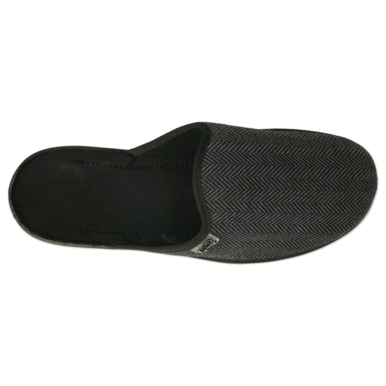 Befado chaussures pour hommes pu 089M416 noir gris 2