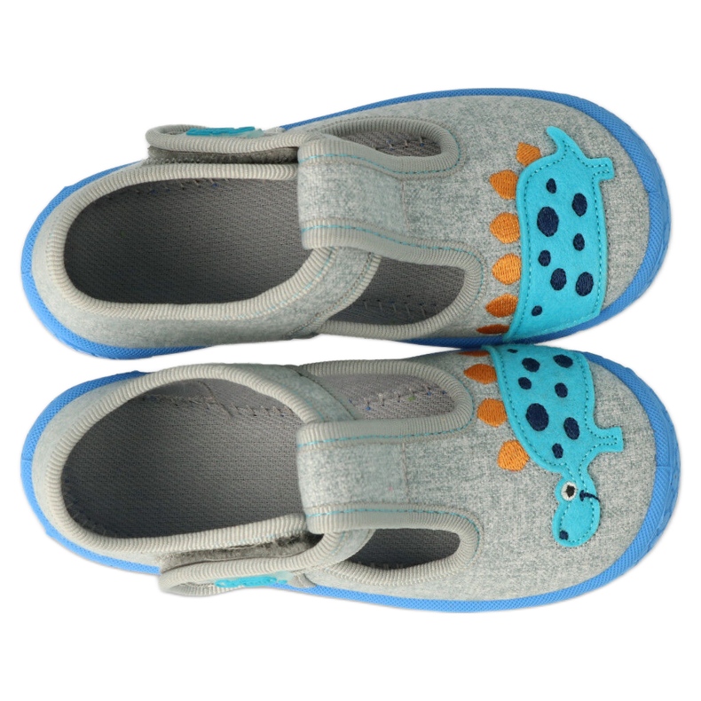Befado chaussures pour enfants 531P105 bleu gris 1