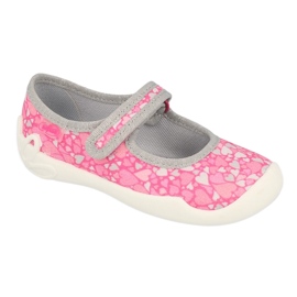 Befado chaussures pour enfants 114Y476 rose gris 1
