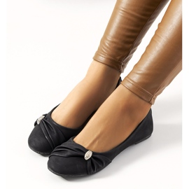 Ballerines noires pour femme de Tonia 1