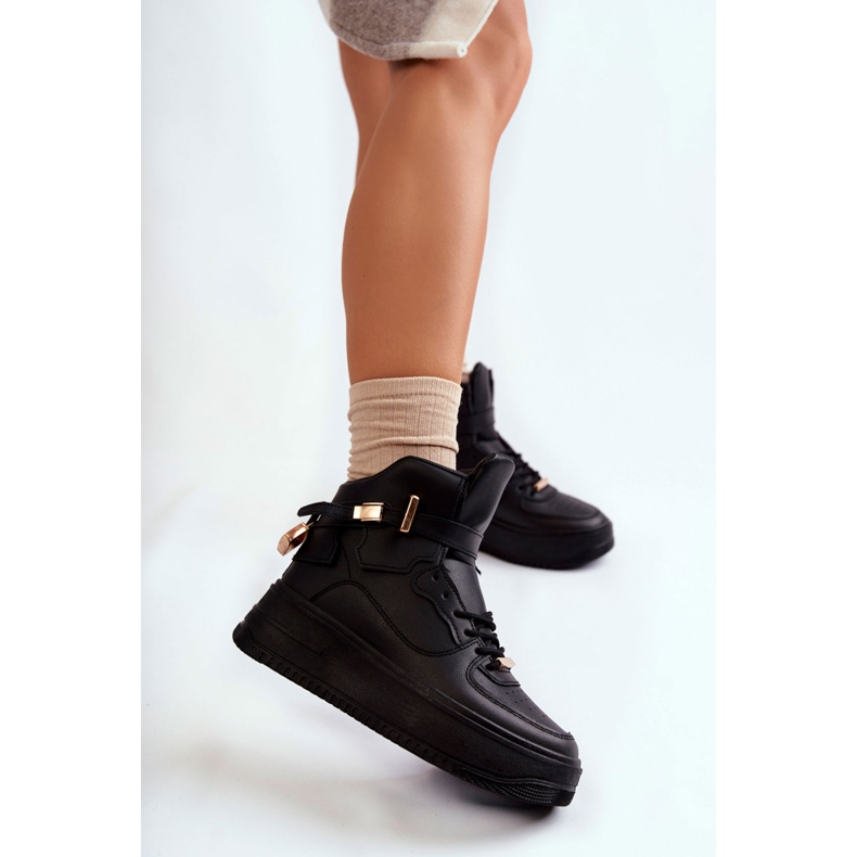 Chaussures de sport hautes isolées pour femmes Noir Lexa 1