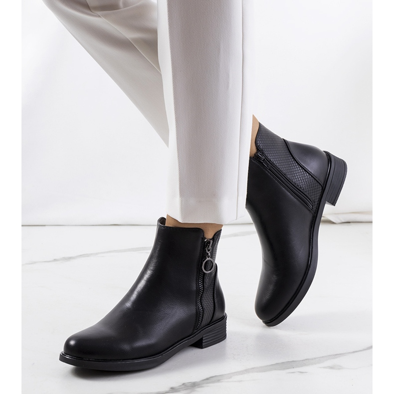 Bottes Lakeshore noires 1