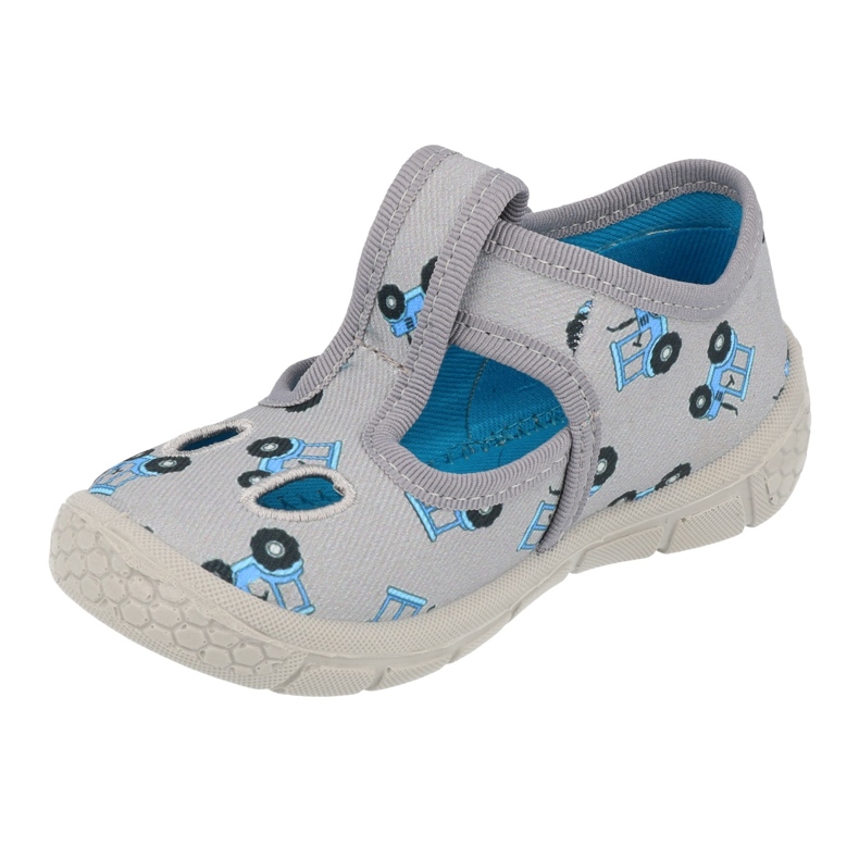 Chaussures enfant Befado 533P016 bleu gris 1