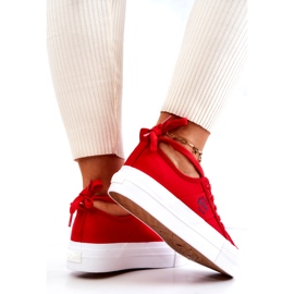 Lee Cooper LCW-22-31-0834L Baskets rouges 2