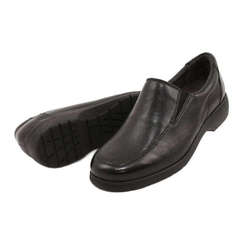 Caprice 24350 chaussures à enfiler pour femmes H noir 4